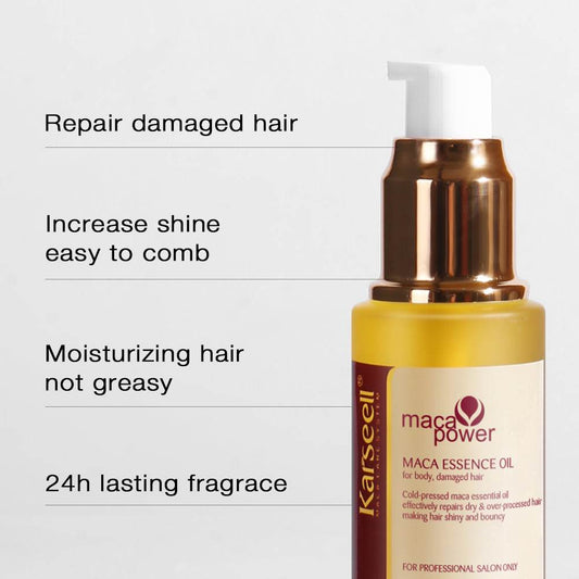 Karseell Moroccan Argan Oil Hair Treatment Serum For Dry Damaged & All Hair Types - 50ml - Karseell Pakistan