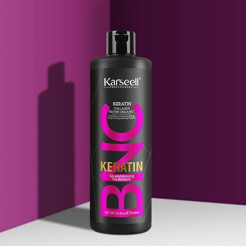 Karseell BNC Keratin Straightening Hair Treatment For Dry Damaged & All Hair Types - 500ml - Karseell Pakistan