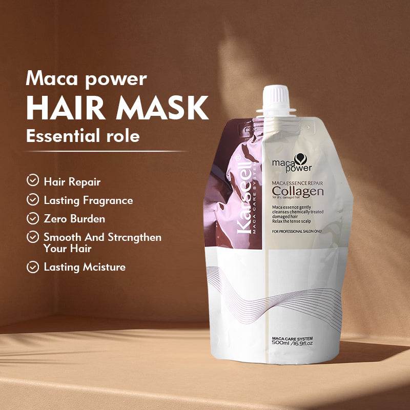 Karseell Collagen Hair Treatment Bag For Dry Damaged & All Hair Types - 500ml - Karseell Pakistan