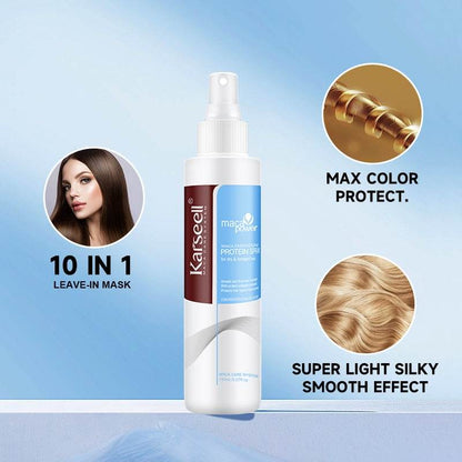 Karseell Repair & Renew Protein Treatment Hair Spray For Dry Damaged & All Hair Types - 150ml - Karseell Pakistan