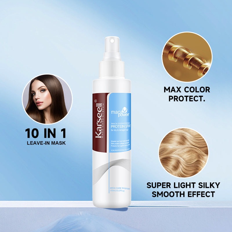 Karseell Repair & Renew Protein Hair Spray For Dry Damaged & All Hair Types - 150ml