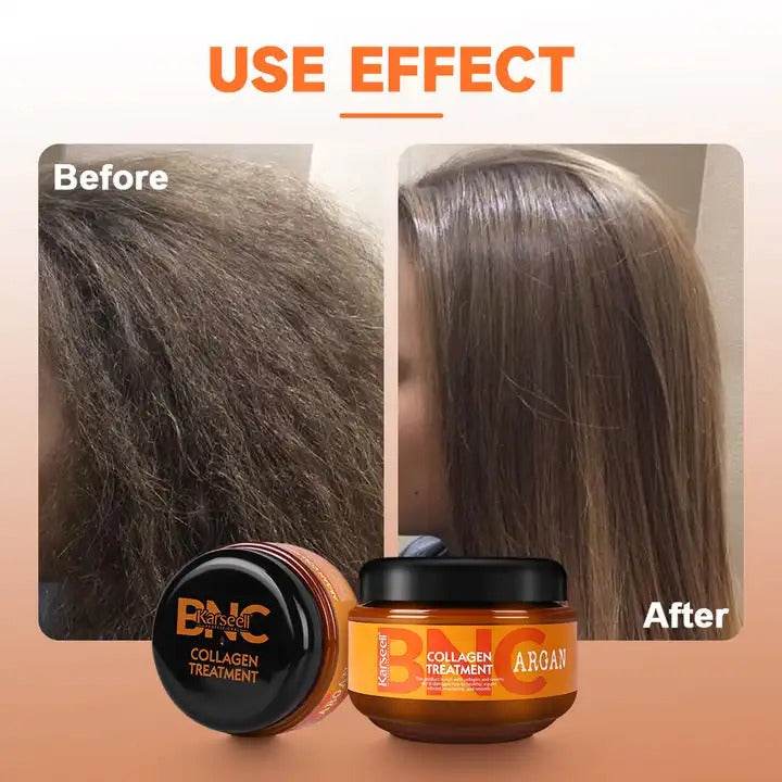 Karseell BNC Keratin Collagen Hair Treatment Mask For Dry Damaged & All Hair Types - 550ml - Karseell Pakistan